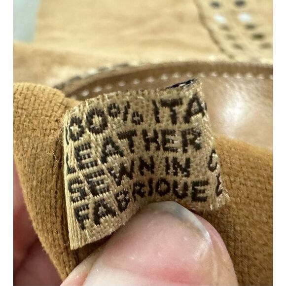 Patricia Nash Armeno 100% Italian Leather Washed‎ Vintage Collection Messenger - Picture 8 of 11